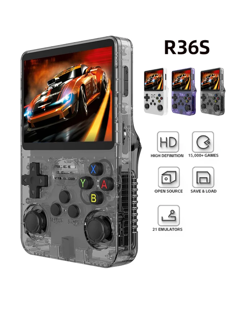 R36S O melhor console portátil retrô de baixo custo